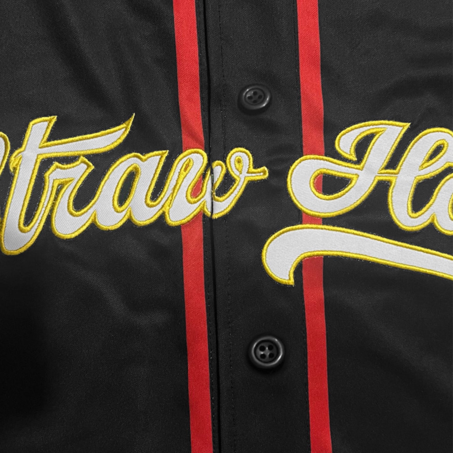 Straw Hat Drip - Hooded Baseball Jersey