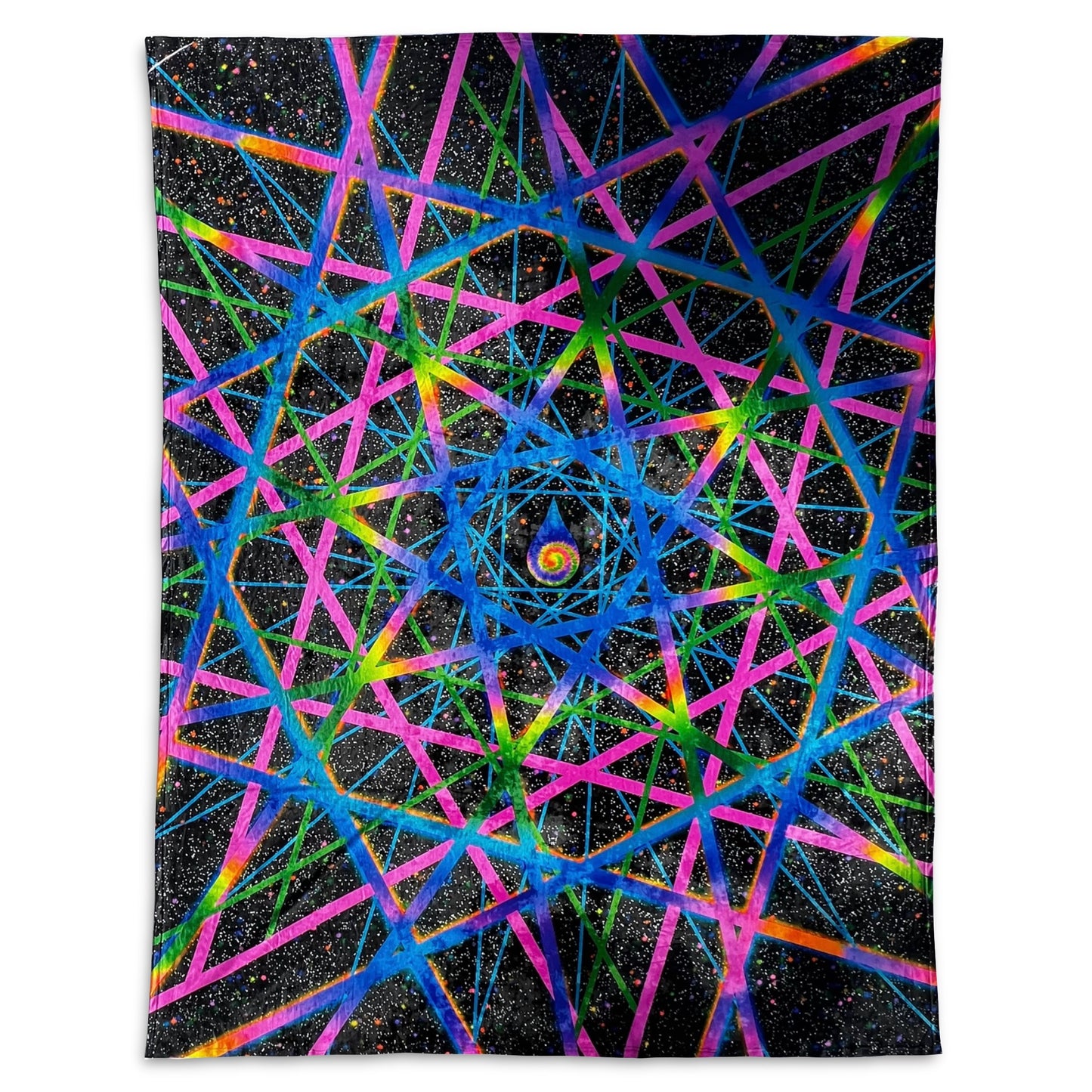 Space Lazerz - Crushed Velvet Tapestry