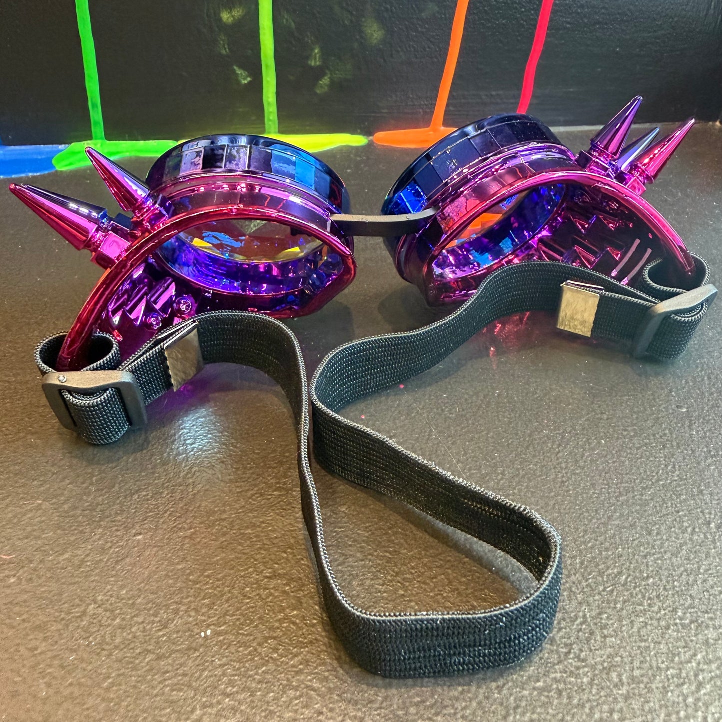 Pink and Blue Goggles