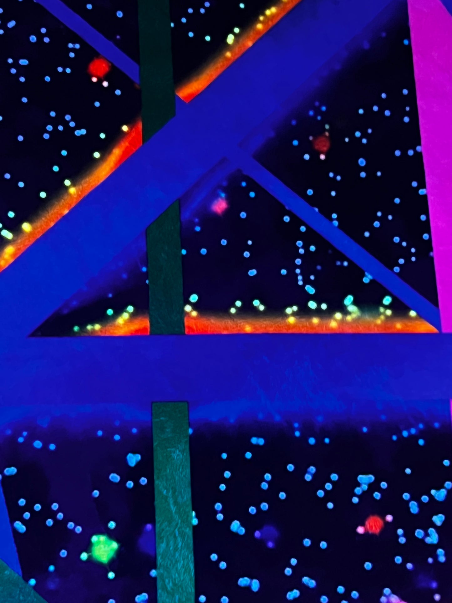 Space Lazerz - Crushed Velvet Tapestry