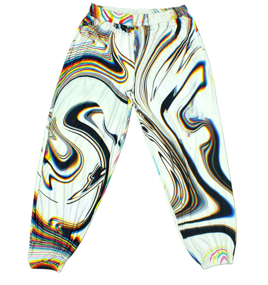 Super Future White - Parachute Pants