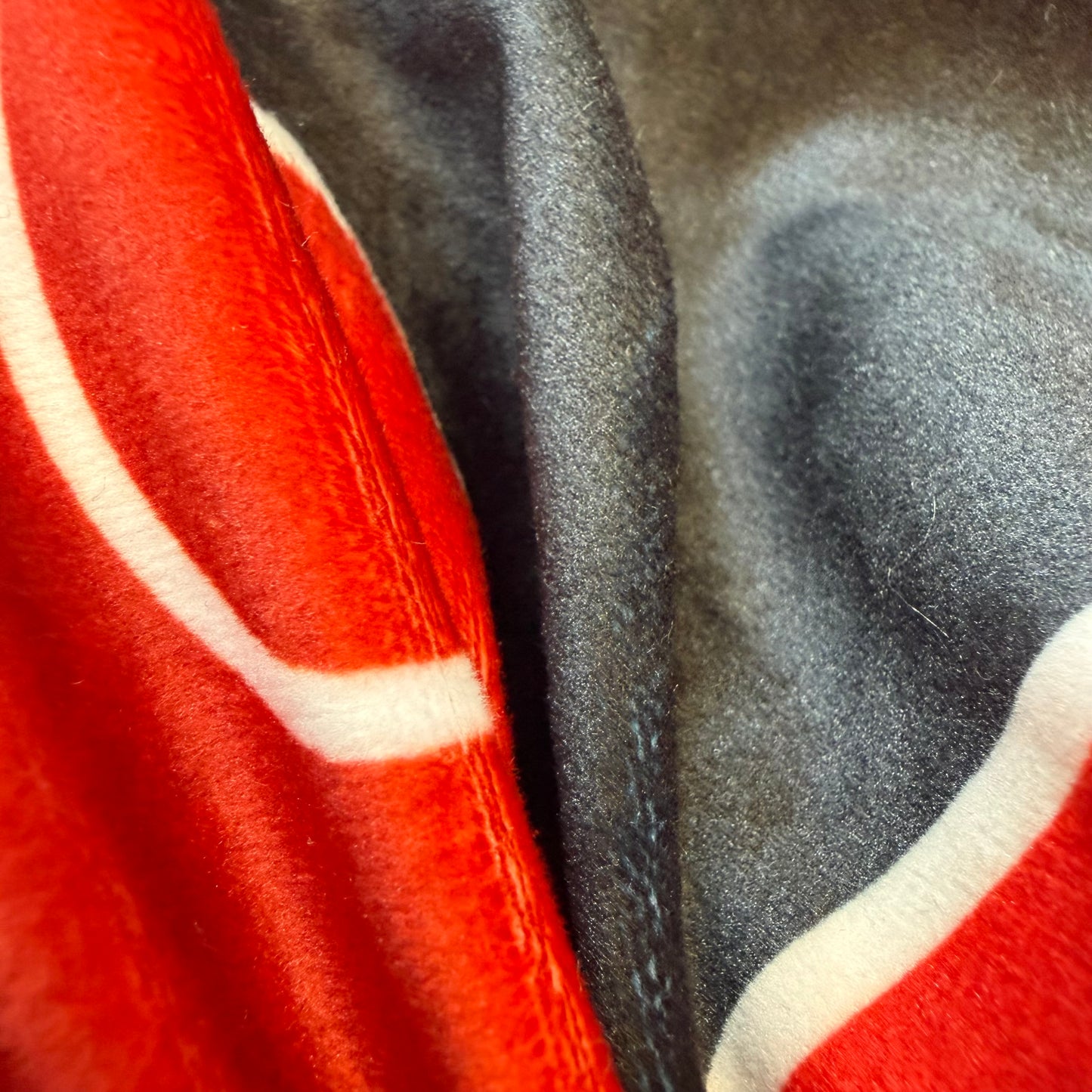 Detailed close up of festival tech fabric by Drip Drop Labs