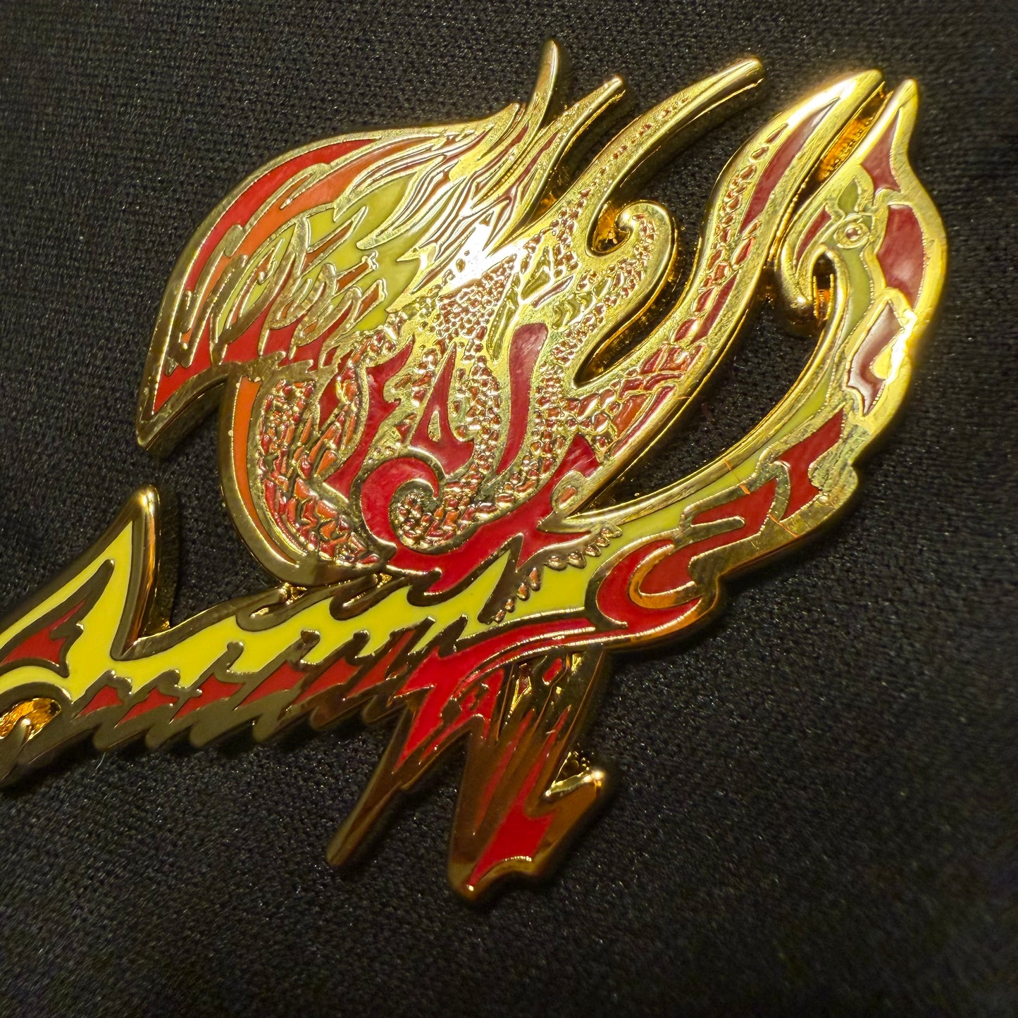 FairyTailz pins by Drip Drop Labs featuring colorful fairy and tail designs on metal pins.