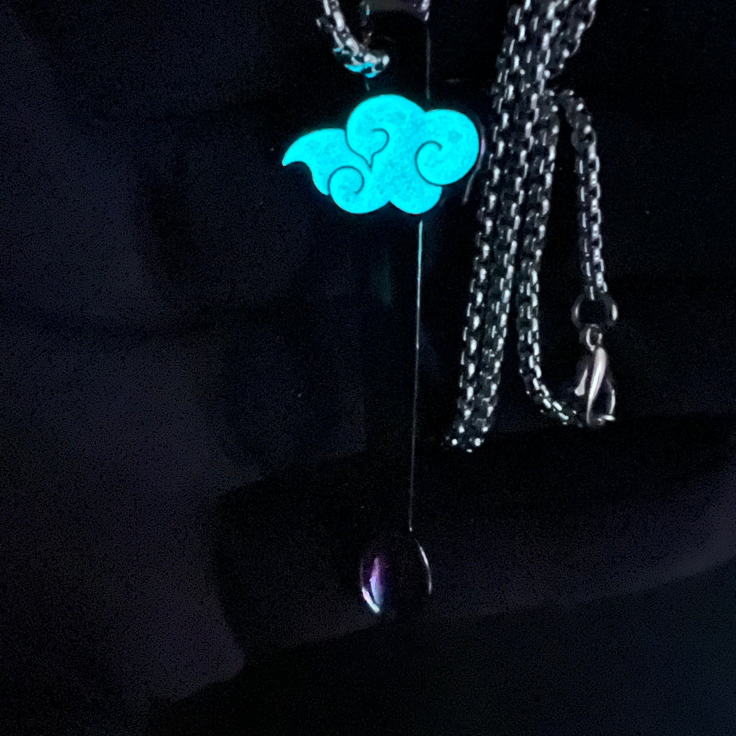 Drip Drop Labs Juicy Cloud Spoon enamel pins featuring colorful cloud design on a white background.