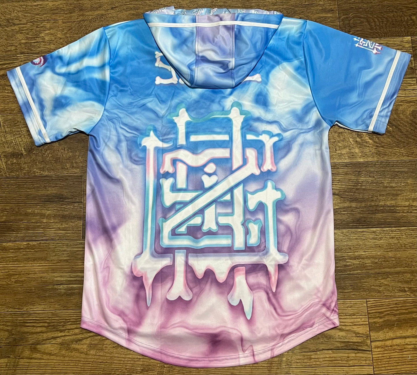 GrizDrip v5 - Hooded Baseball Jersey