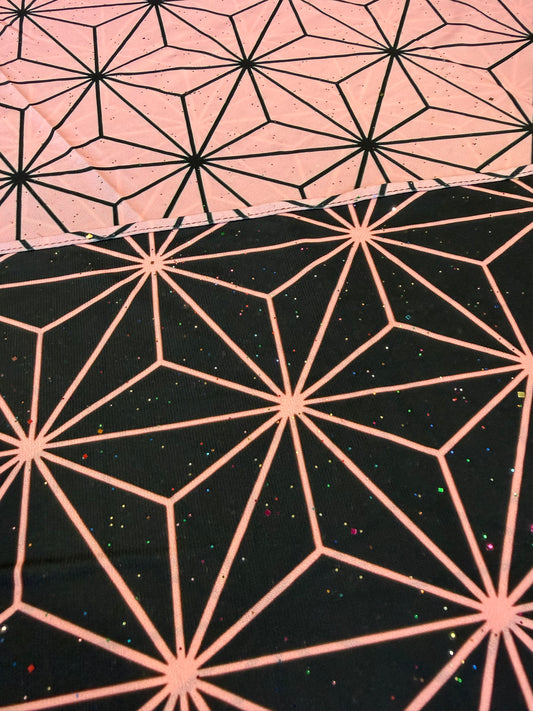 Drip Drop Labs Blossom Galactic Pashmina scarf featuring vibrant galaxy-inspired floral pattern and soft, lightweight fabric.