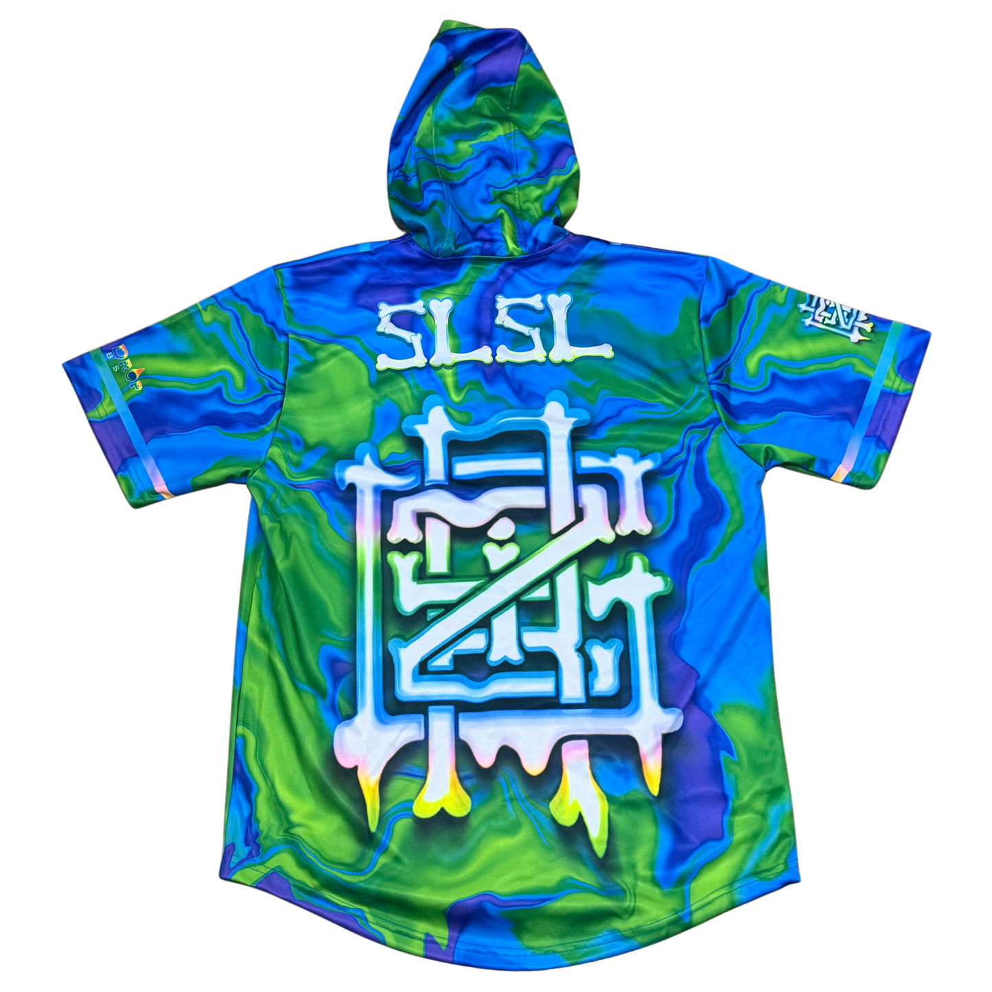 GrizDrip v3 - Hooded Baseball Jersey