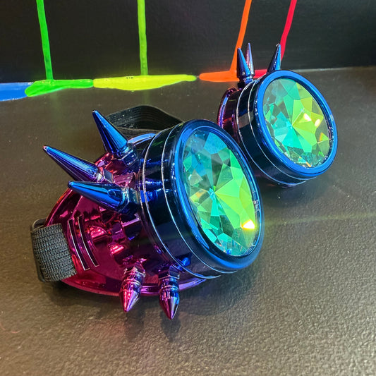 Pink and Blue Goggles