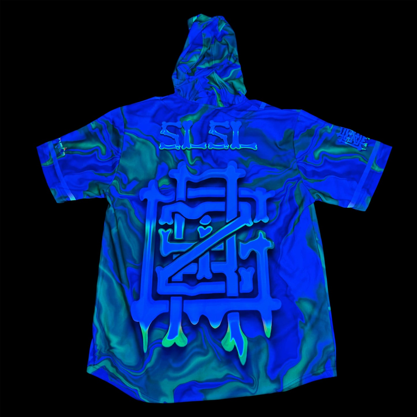 GrizDrip v3 - Hooded Baseball Jersey