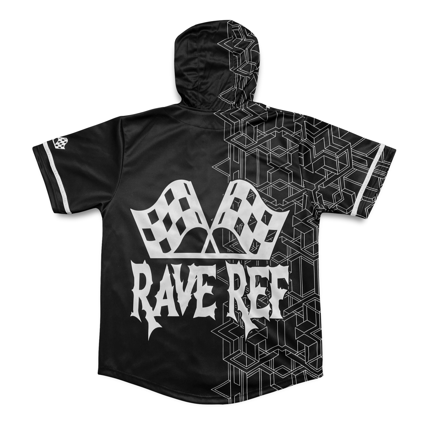 Rave Ref - Hooded Baseball Jersey