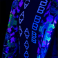 Holographic Dual Reflective Puffer Jacket - EDM Winter Coat