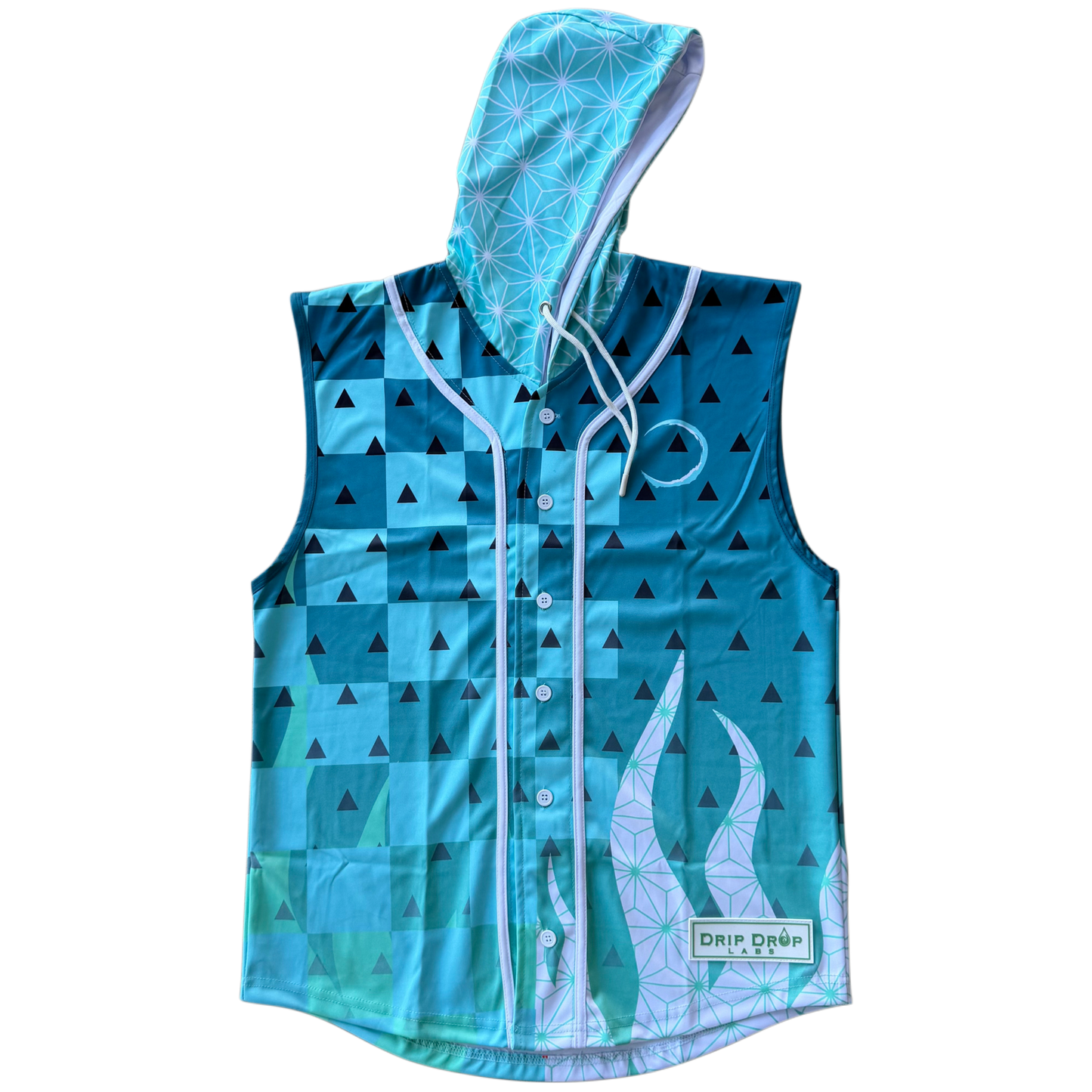 AnbuPhantom - Hooded Sleeveless Baseball Jersey