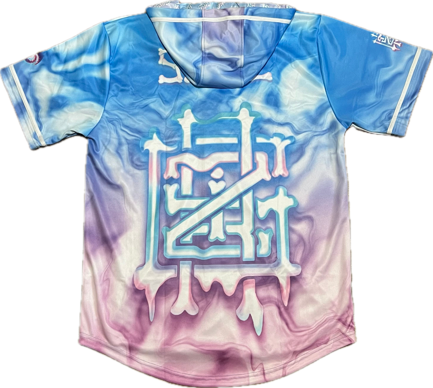 GrizDrip v5 - Hooded Baseball Jersey