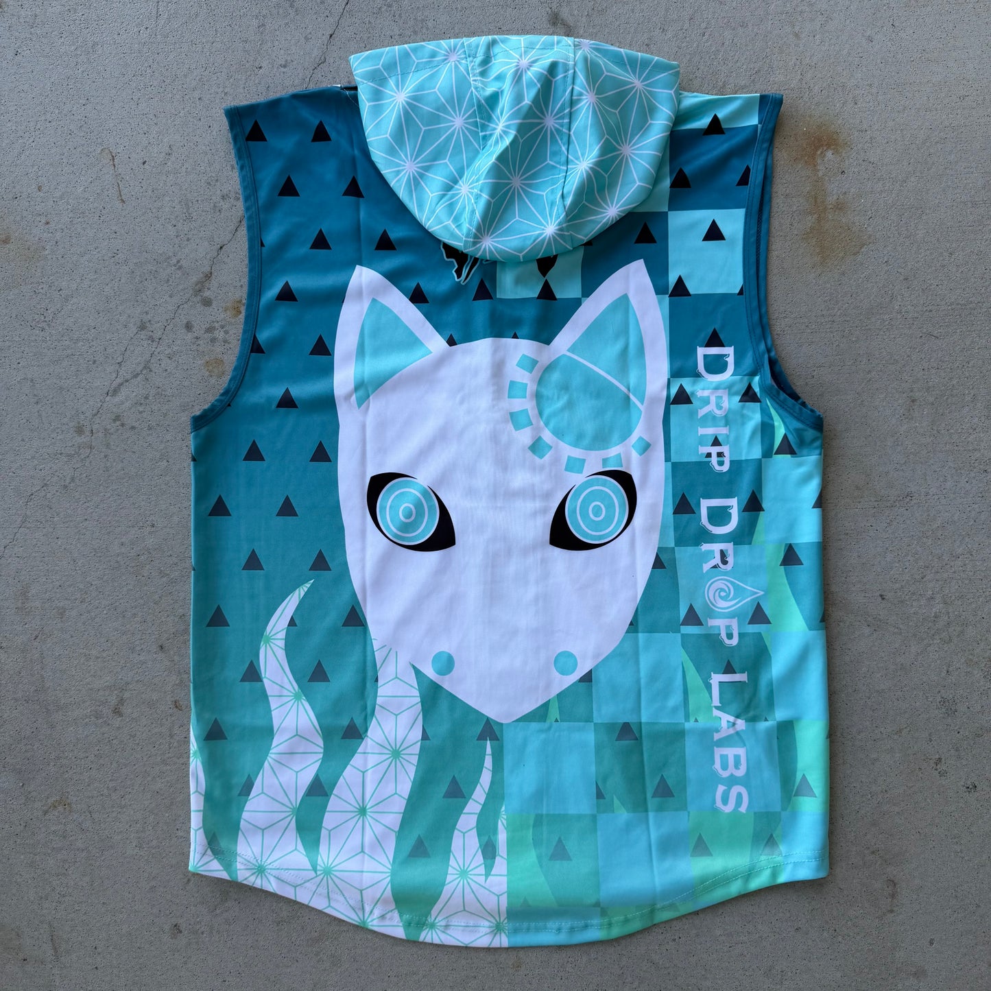 AnbuPhantom - Hooded Sleeveless Baseball Jersey