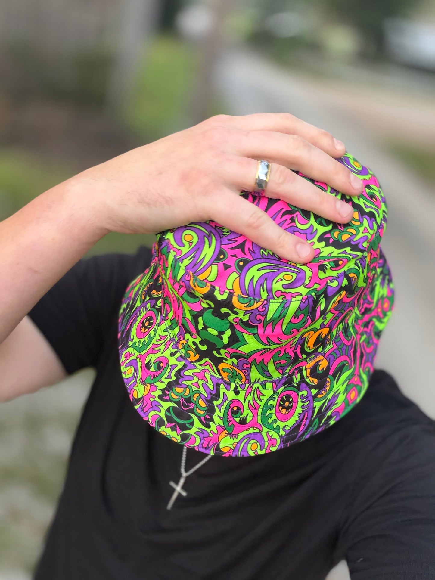 OG Forest | Reversible Bucket Hat | Festival and Rave Apparel