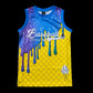 Ice Cream Drip - Youth Basketball Jersey and Shorts