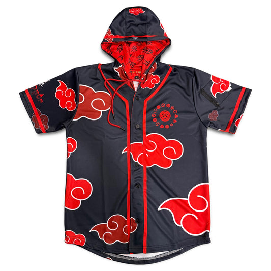 AkatsukiDrip - Hooded Baseball Jersey | EDM | Anime Jersey