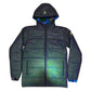 Reflective Puffer Jacket - Holographic Winter Coat for Raves, Festivals & Cold Weather