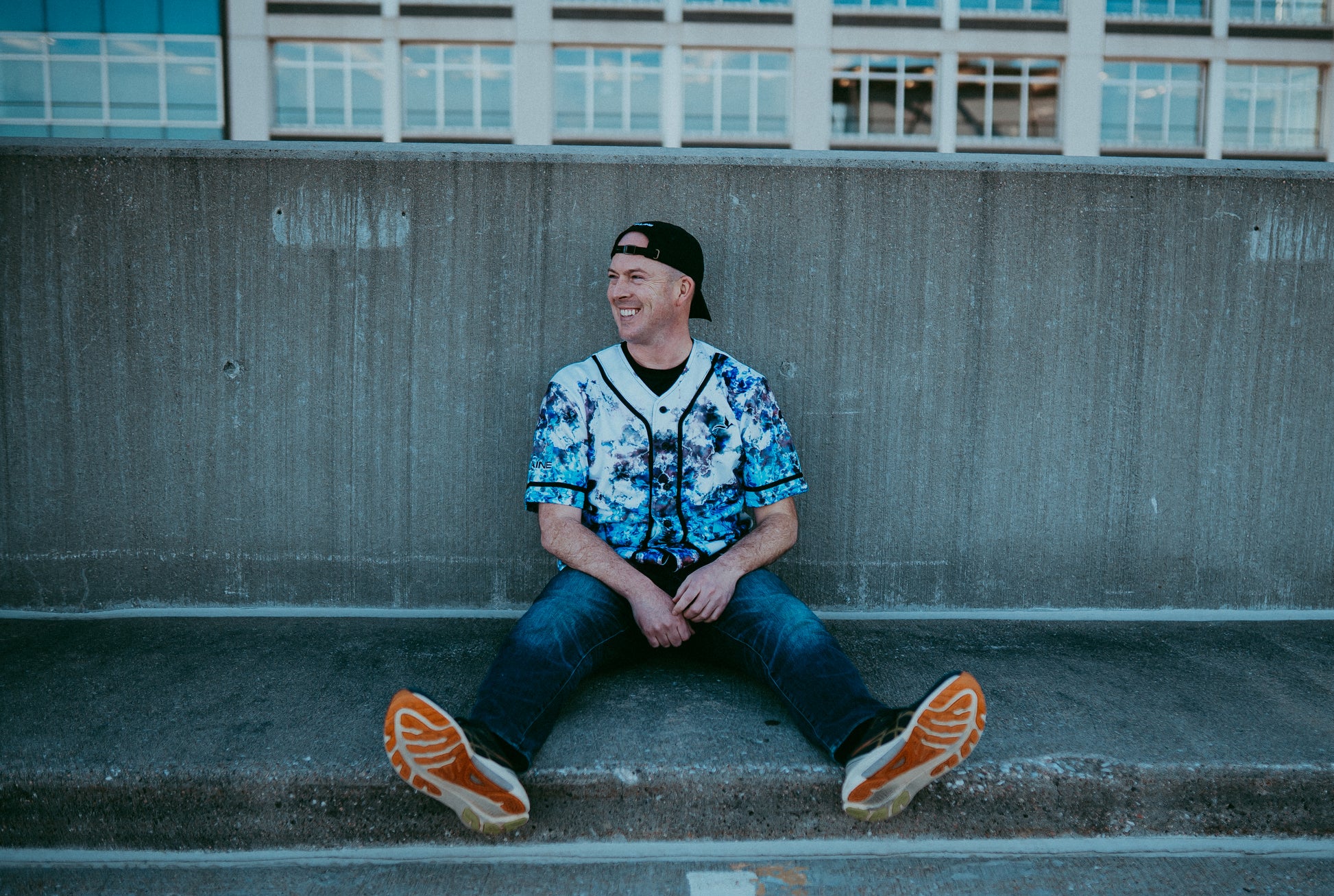 Drip Drop Labs BLLAINE official artist baseball jersey, first edition, featuring team logo and stylish design details.