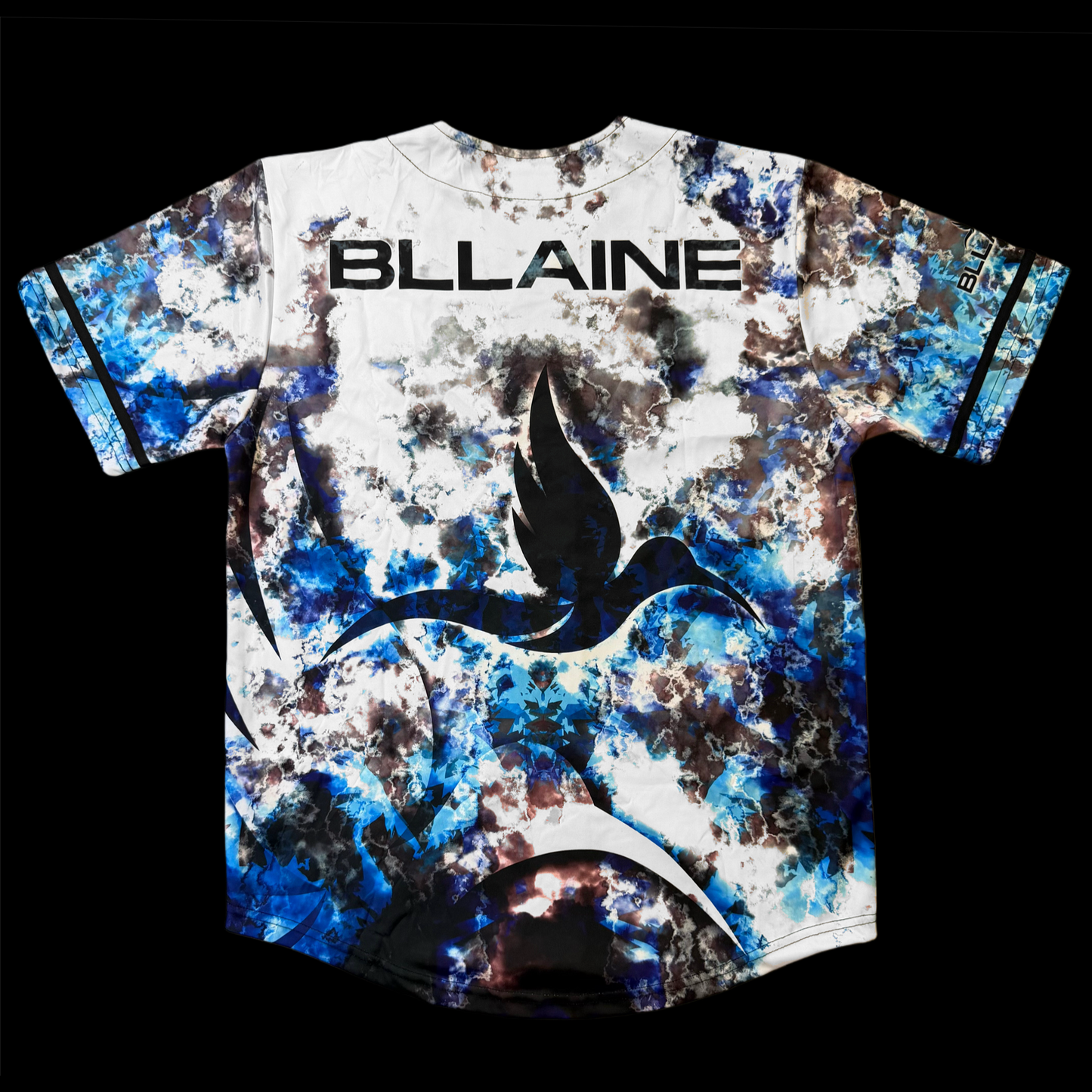 Drip Drop Labs BLLAINE official artist baseball jersey, first edition, featuring bold design and team-style details.