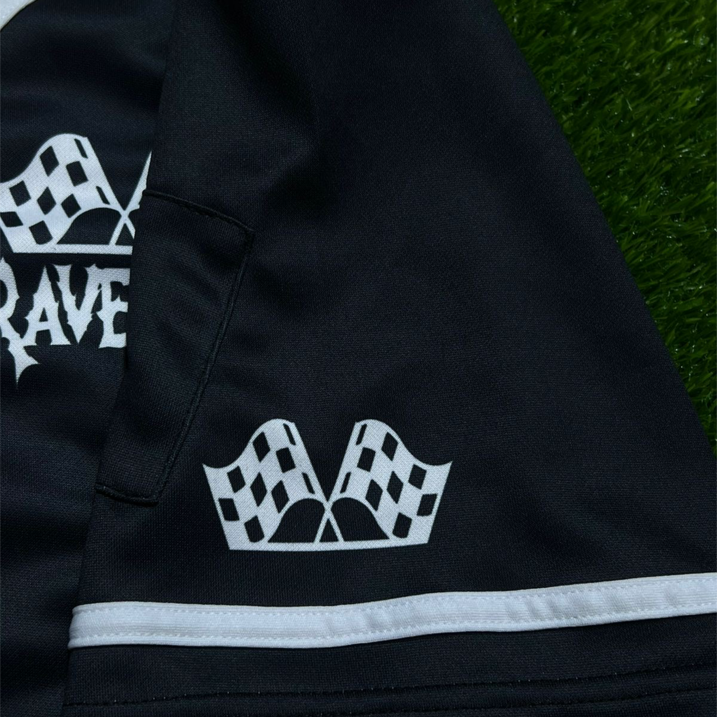 Rave Ref - Hooded Baseball Jersey