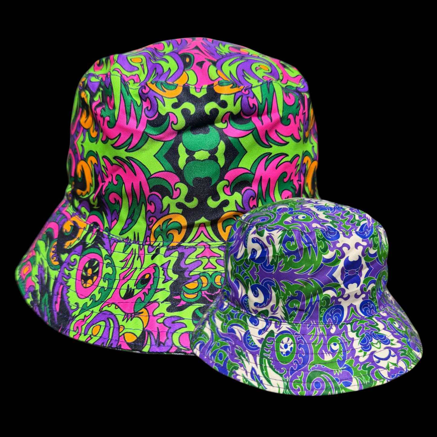 OG Forest | Reversible Bucket Hat | Festival and Rave Apparel