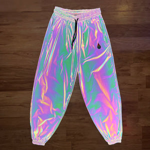 Reflective Parachute Pants