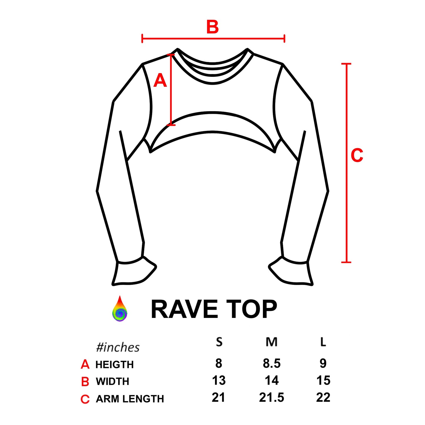 Chromatic Seduction - Women’s Rave Top