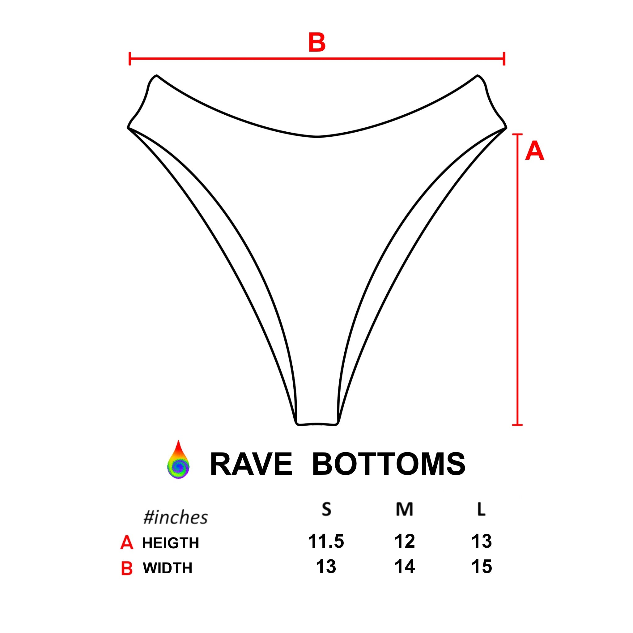 Chromatic Seduction - Women’s Rave Bottoms