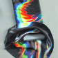 Drip Drop Labs Chromatic Seduction full-fit bathing suit with vibrant, colorful pattern and sleek design.