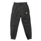 Drip Drop Labs DDL activewear athletic joggers in black with tapered fit and elastic waistband, suitable for running and workouts.
