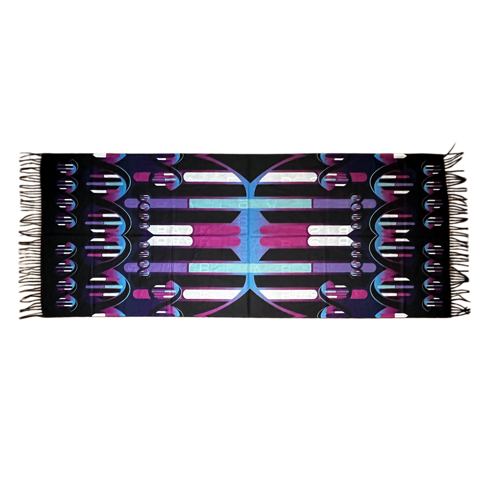 Elegant Drip Drop Labs DNA Labs Pashmina scarf with soft fabric and intricate woven pattern, perfect for stylish winter wear.