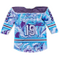Drip Drop Labs Chill Drip Hockey Jersey featuring bold designs and comfortable fabric, ideal for fans and sports enthusiasts.