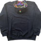 Drip Drop Labs embossed athletic hoodie with textured logo and comfortable fit, black color, front view.