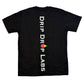Drip Drop Labs Prism Flow Tee T-shirt with colorful abstract design in white and vibrant hues.