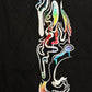 Drip Drop Labs Prism Flow Tee T-shirt featuring colorful geometric designs on a soft fabric backdrop.