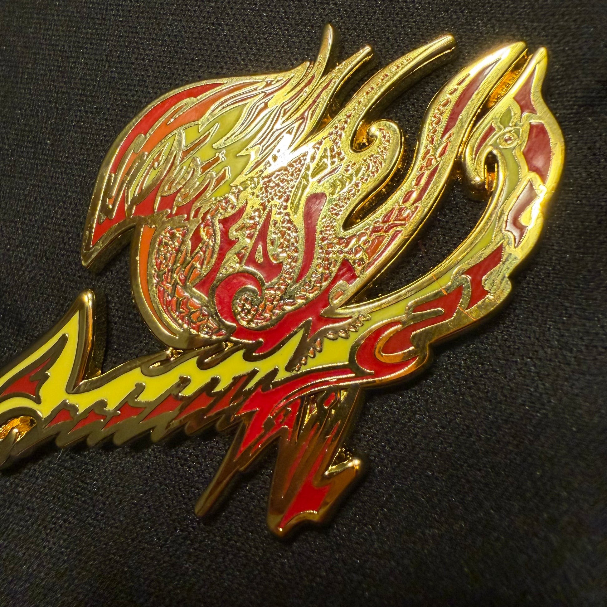 FairyTailz pins by Drip Drop Labs featuring colorful fairy and tail designs on metal pins.