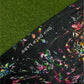 Limited edition Drip Drop Labs Velvet Parachute Pants with a vibrant Frequency Bloom pattern and relaxed fit.