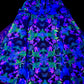 Holographic Dual Reflective Puffer Jacket - EDM Winter Coat - Drip Drop Labs