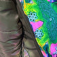 Holographic Dual Reflective Puffer Jacket - EDM Winter Coat - Drip Drop Labs