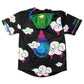 JuicyDrip hooded baseball jersey by Drip Drop Labs featuring a stylish design and comfortable fit, shown on a model.