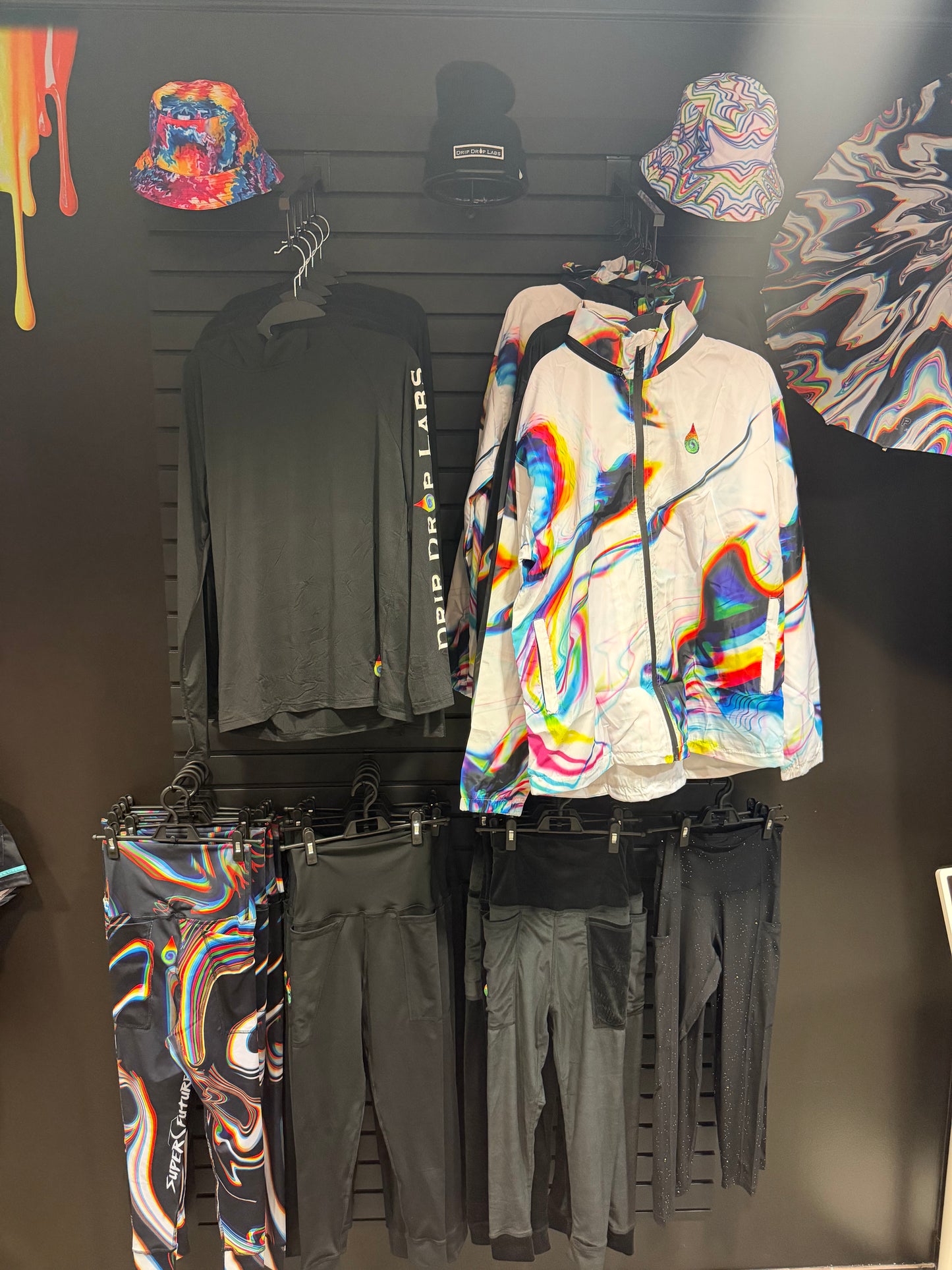 Drip Drop Labs Performance Hoodie, athletic hoodie with a sleek design and moisture-wicking fabric, perfect for active wear.