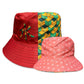 Drip Drop Labs Slayer Flip reversible bucket hat featuring bold design and versatile style, perfect for casual wear.