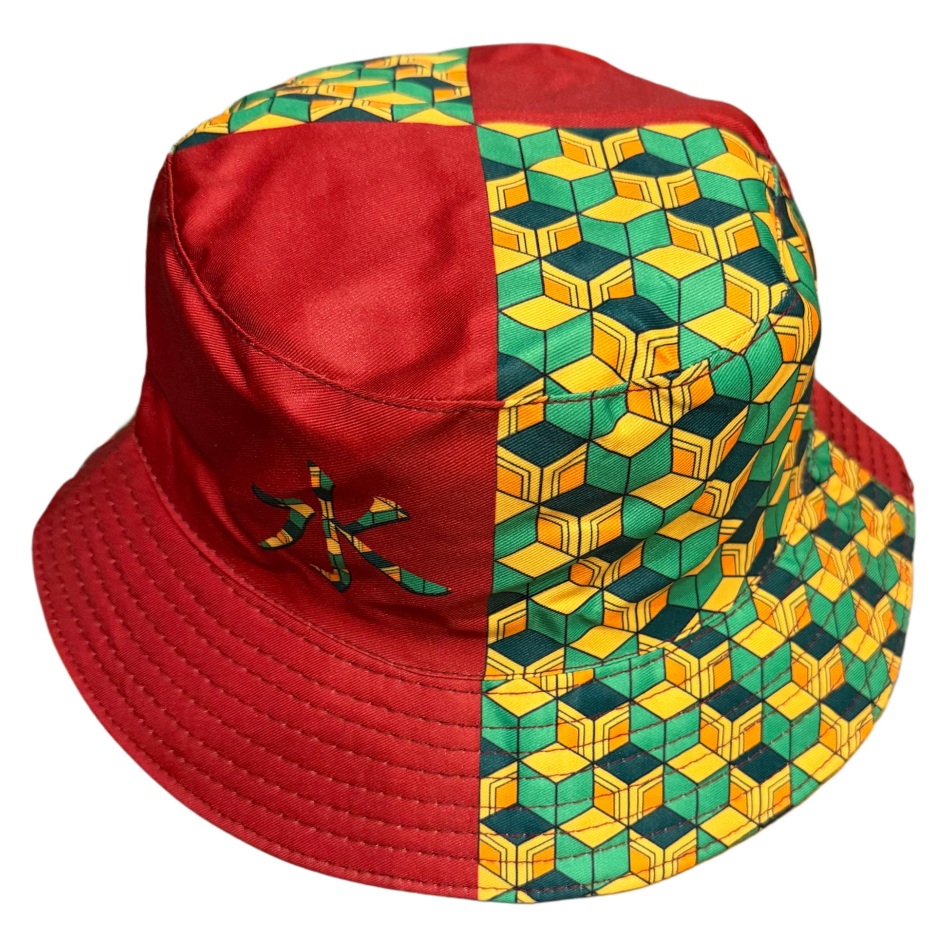 Drip Drop Labs Slayer Flip reversible bucket hat featuring bold designs and a comfortable fit, perfect for casual wear.