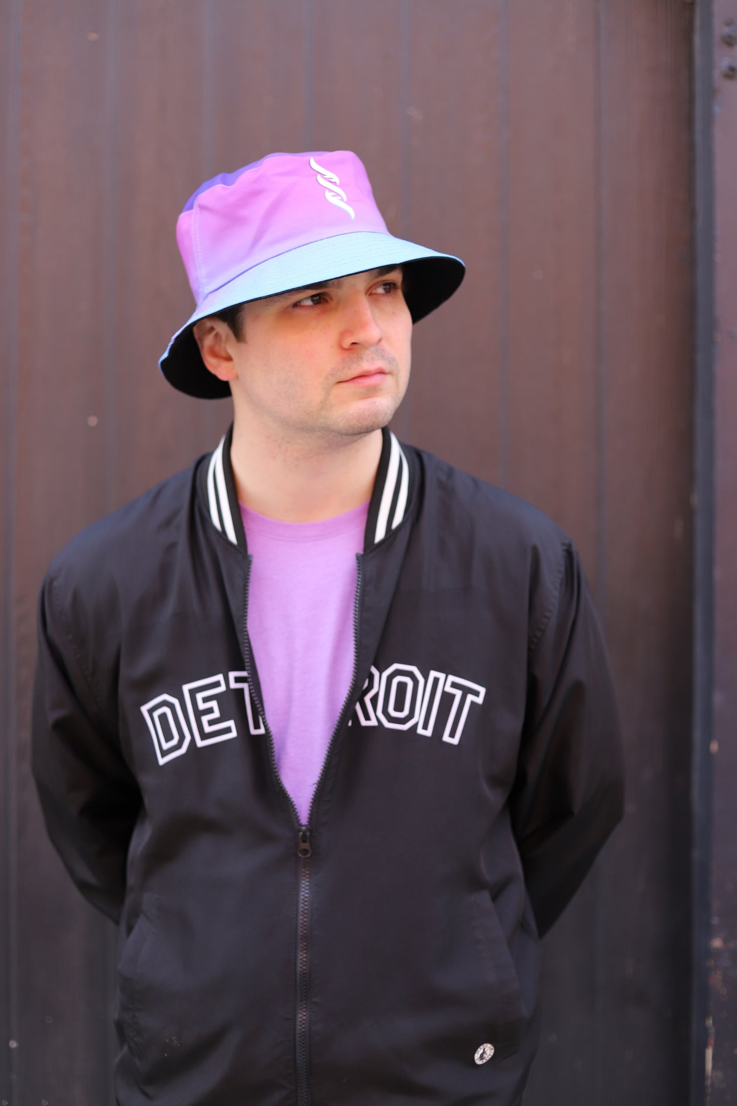 Reversible bucket hat by Drip Drop Labs featuring stylish design, lightweight fabric, perfect for sun protection and casual wear.