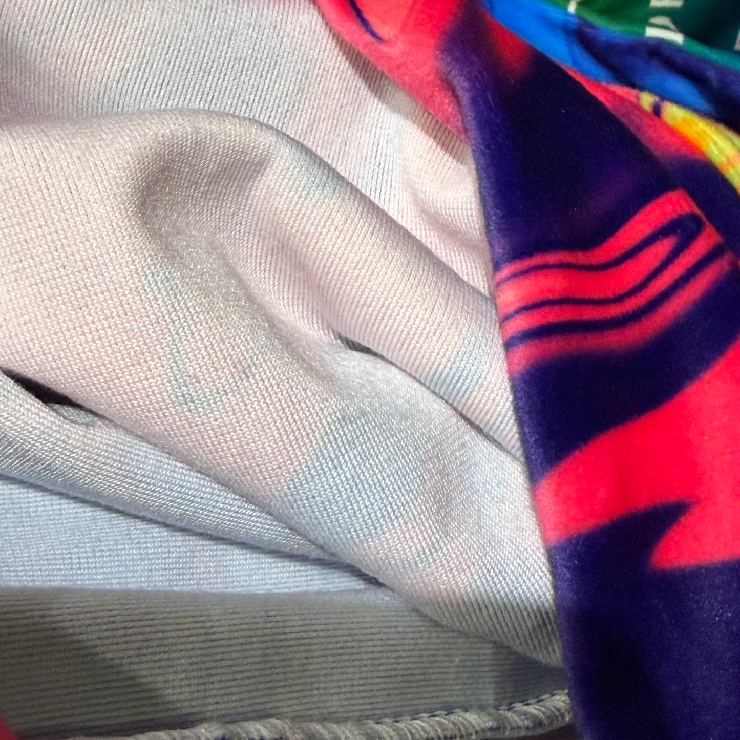 Drip Drop Labs Sunset Velvet Athletic Hoodie featuring a vibrant sunset design and soft velvet fabric.