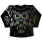 Holo hockey jersey by Drip Drop Labs featuring a shiny, holographic design with team logo and vibrant colors.