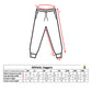 Drip Drop Labs Super Future Holo Joggers, athletic joggers with holographic accents and a modern fit, shown on a model.