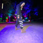 Drip Drop Labs Super Future Holo Joggers, athletic joggers with a holographic finish, featuring a comfortable fit and stylish design.