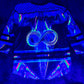 Super Future Infinite Drip Hockey Jersey by Drip Drop Labs, featuring bold graphics and vibrant colors on a stylish sports jersey.